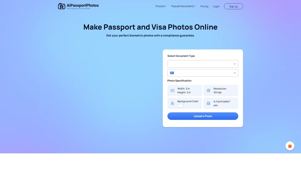 Make AI-backed Passport Photo Online in 3 Seconds