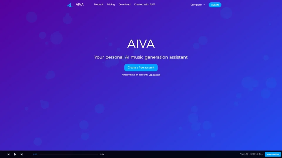 AIVA, the AI Music Generation Assistant
