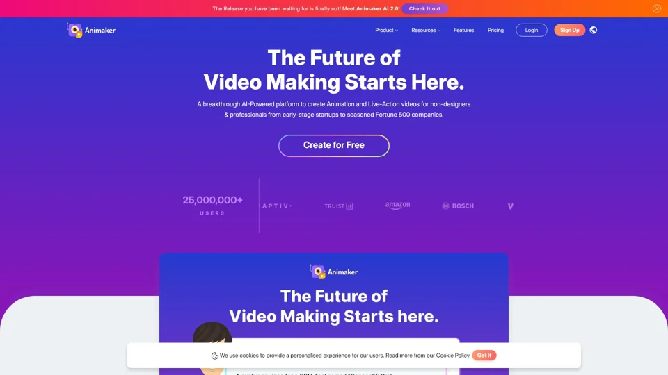 Animaker, Make Animated Videos with AI for Free