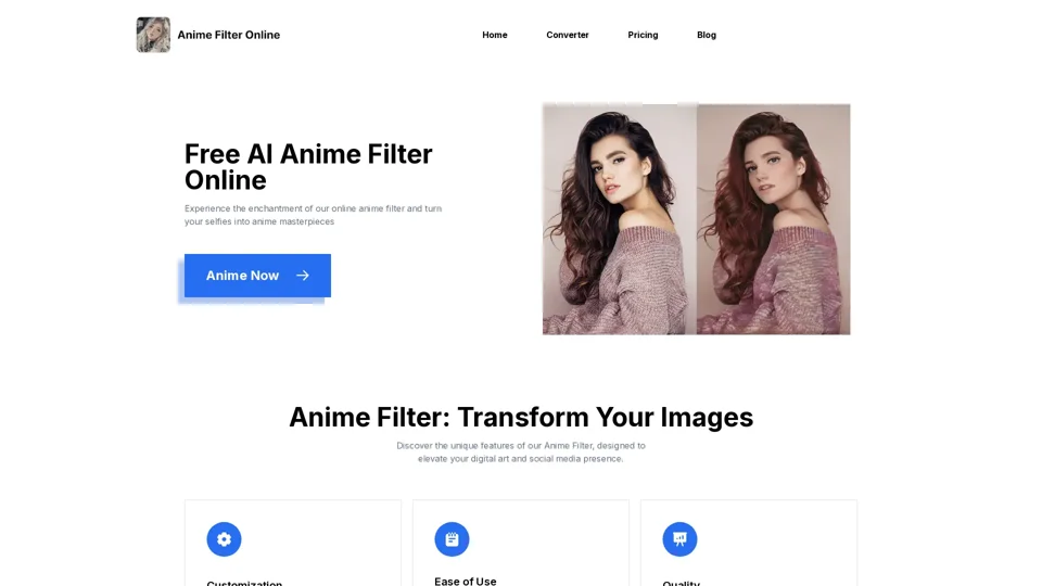 Convert Photos to Anime: AI Anime Filter Online