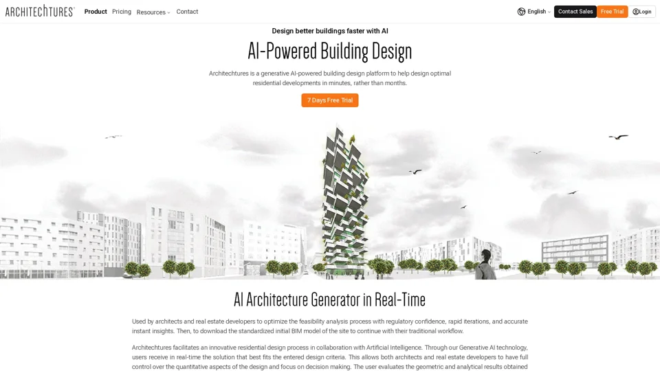 Architectures - AI Architecture Generator. Building Design.