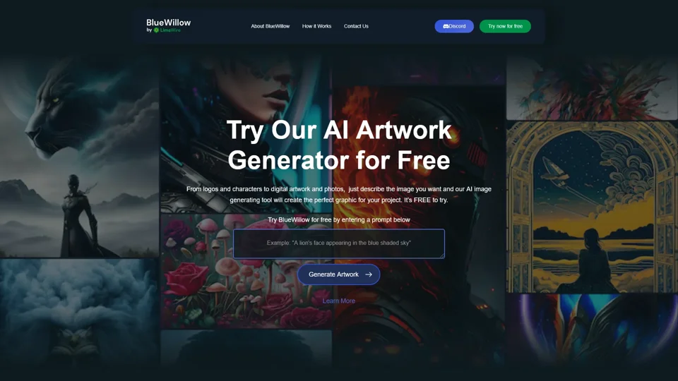 BlueWillow | Free AI Art Generator