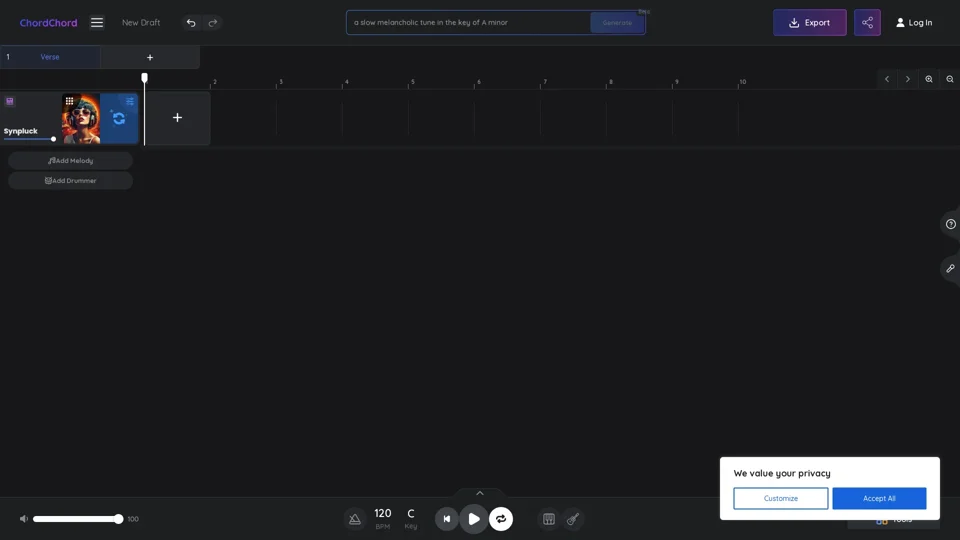 ChordChord: Chord Progression Generator & AI Chord Player