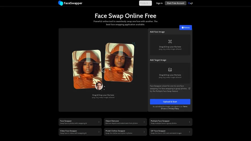 Face Swapper - Free Face Swap And Reface Online