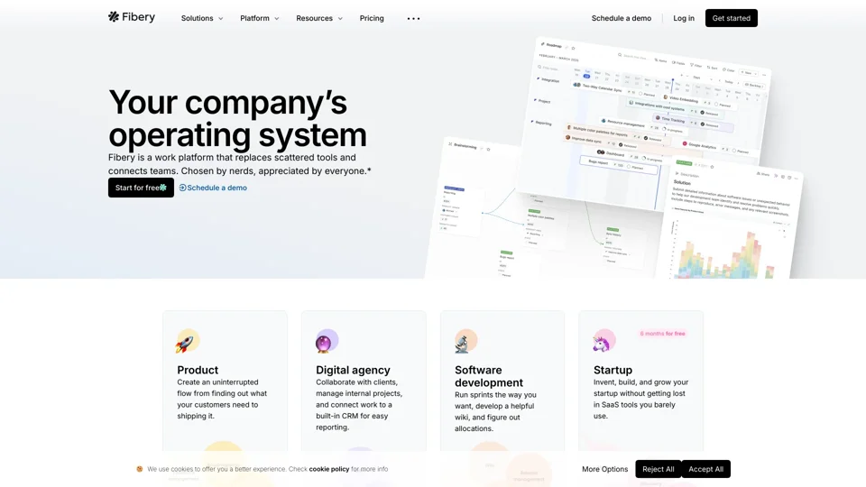 Fibery — Your company's operating system