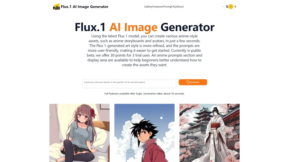 Flux.1 AI Image Generator | Create Free Anime Art, free AI anime image generator