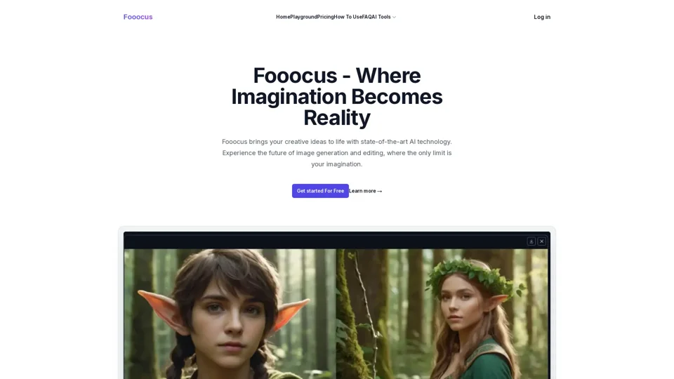 Fooocus AI Online - Free AI Image Generator | Foocus & Focus AI