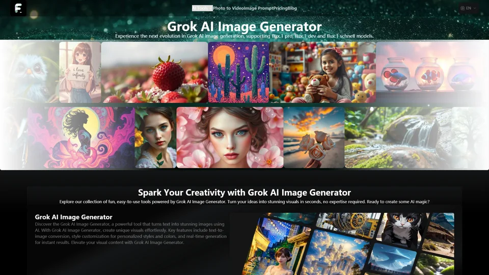 Grok 2 AI Image Generator Free Online - Powered by Grok 2 AI