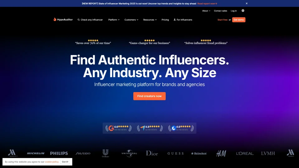 100% AI-Powered Influencer Marketing Platform | HypeAuditor