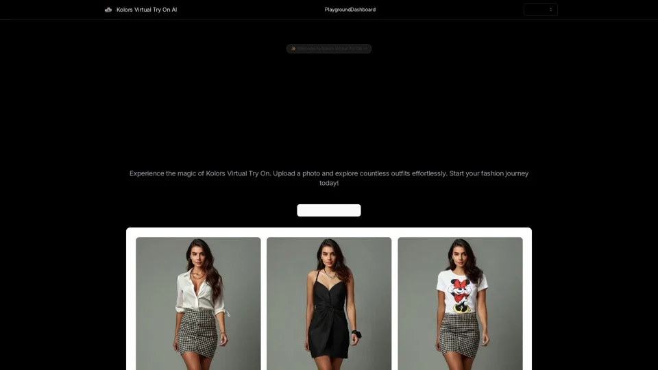 Kolors Virtual Try On - Free Digital Wardrobe Online