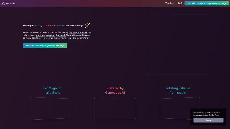 Magnific AI — The Magic Image Upscaler & Enhancer