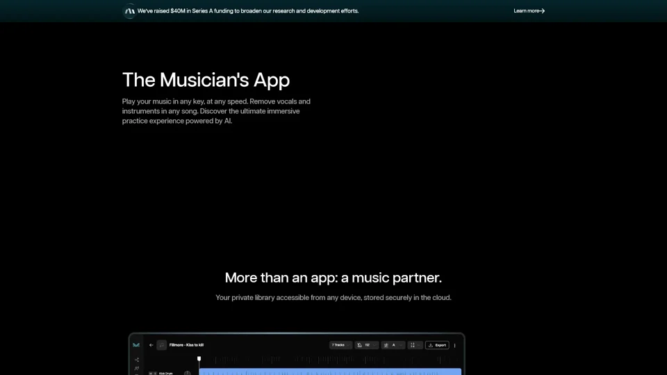 Moises App: The Musician's App | Vocal Remover & Much More
