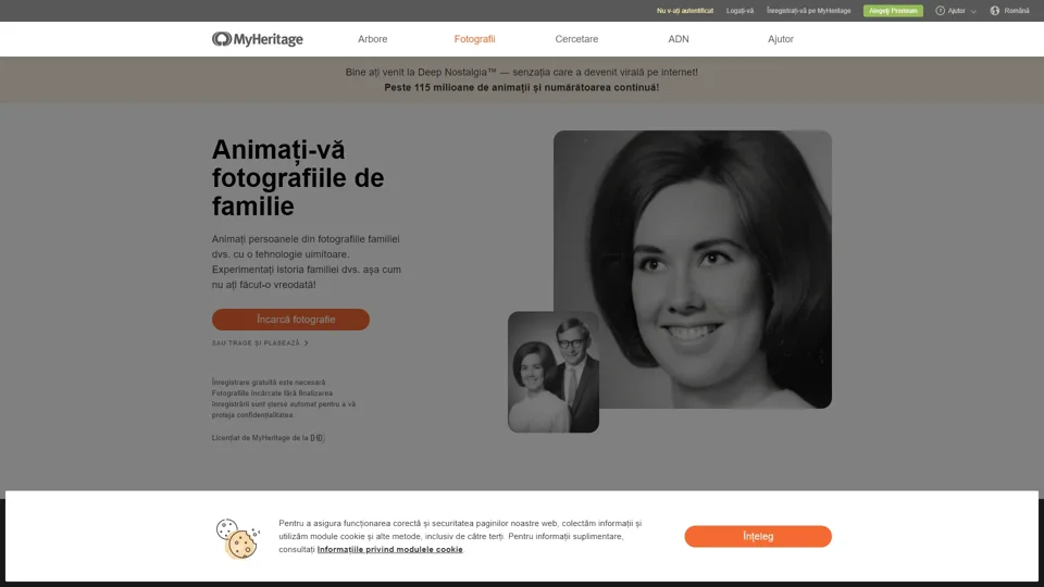 MyHeritage Deep Nostalgia™, deep learning technology for animating faces in static family photographs - MyHeritage