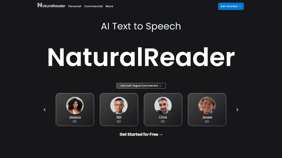 AI Voices - NaturalReader Home