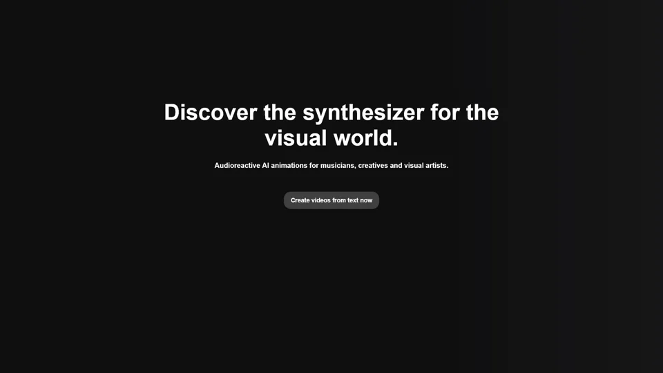 <!-- -->neural frames | AI animation generator