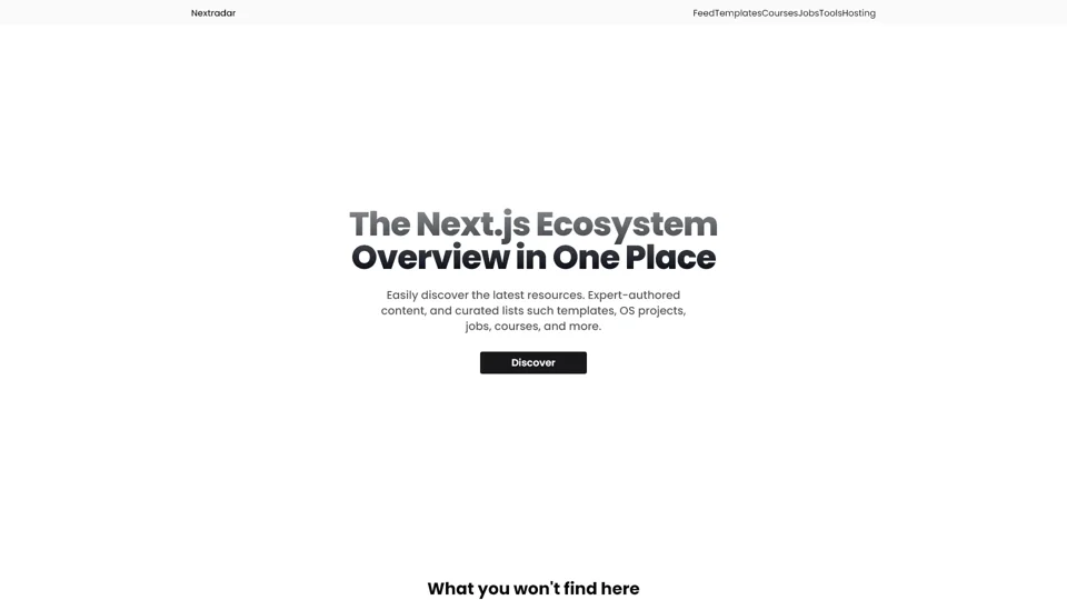 The Next.js Ecosystem Overview in One Place

Next.js is a popular React framework that has gained widespread recognition in the developer community. Its ecosystem is rich and extensive, covering almost all aspects of modern web development. Below is a comprehensive overview of the Next.js ecosystem:

#1. Core Features of Next.js
- Server-Side Rendering (SSR): Next.js supports server-side rendering, enabling better SEO and faster page loads.
- Static Site Generation (SSG): Build static sites that can be hosted anywhere, reducing server costs and improving performance.
- Client-Side Rendering (CSR): SPA-like behavior allows for dynamic interactions without full page reloads.
- API Routes: Create backend APIs directly within your Next.js application.
- _file-system based routing_: Define routes by creating files in the `pages` directory.

#2. Recommended Starter Templates
- [create-next-app](https://github.com/zeit/next.js/tree/master/packages/create-next-app): The official starter template for Next.js applications.
- [next-starter-kit](https://github.com/thecodevault/next-starter-kit): A more comprehensive starter kit with additional configurations and features.
- [next-typescript-starter](https://github.com/josephluck/next-typescript-starter): A starter template with TypeScript support.

#3. Authentication
- NextAuth.js: The most popular authentication library for Next.js, supporting various providers like GitHub, Google, and Facebook.
- Auth0: Integrates easily with Next.js for enterprise-grade authentication.
- Okta: Provides secure authentication solutions for Next.js applications.

#4. State Management
- Redux: A classic state management solution that works well with Next.js.
- MobX: Another popular state management library with reactive capabilities.
- React Query: Specifically designed for data fetching and state management in React applications.
- Zustand: A lightweight state management solution for React.

#5. UI Frameworks
- Material-UI: A popular UI framework with a wide range of components.
- Ant Design: Another widely used UI framework with a comprehensive set of components.
- Chakra UI: A highly customizable UI framework with a focus on accessibility.
- Tailwind CSS: Directly integrates with Next.js for utility-first CSS styling.

#6. Routing
- nextjs-routes: Additional routing features beyond the built-in file-system based routing.
- react-router-dom: Can be used alongside Next.js for more complex routing scenarios.

#7. Database Integration
- Firebase: A backend-as-a-service solution that integrates smoothly with Next.js.
- PostgreSQL: A powerful relational database that can be used with Next.js applications.
- MongoDB: A NoSQL database solution that works well with Next.js.
- PlanetScale: A serverless database solution for Next.js applications.
- Supabase: An open-source Firebase alternative that integrates well with Next.js.

#8. Deployment
- Vercel: The official hosting platform for Next.js, offering serverless deployment and CI/CD.
- Netlify: A popular platform for deploying static sites and JAMstack applications.
- AWS: Offers various services like Amplify for deploying Next.js applications.
- Google Cloud: Provides App Engine and other services for hosting Next.js apps.
- Heroku: A straightforward PaaS solution for deploying Next.js applications.

#9. Analytics and Performance
- Google Analytics: Integrate analytics to track user behavior on your Next.js site.
- Plausible Analytics: A privacy-focused alternative to Google Analytics.
- Next.js Analytics: Official analytics solutions provided by Next.js.
- Calibre: Performance monitoring tool specifically for Next.js applications.

#10. Additional Tools
- eslint-config-next: Official ESLint configuration for Next.js projects.
- tsconfig.json: TypeScript configuration for Next.js projects.
- Commitlint: Enforces commit message conventions for Next.js projects.
- Prettier: Opinionated code formatter that works well with Next.js.
- Husky: Git hooks made easy for Next.js projects.
- Linter: Additional linting tools for code quality.
- Bundle Optimization: Tools like `next-plugin-optimizer` to optimize your bundle size.

#11. Community and Resources
- Next.js Documentation: The official documentation is comprehensive and well-maintained.
- Next.js Blog: Stay updated with the latest features and best practices.
- Next.js Community: Join the community for support and discussions.
- Reactiflux: A Discord community for React and Next.js developers.
- Stack Overflow: A valuable resource for troubleshooting and problem-solving.

#12. Important Plugins and Libraries
- next-compose-plugins: Allows composition of Next.js plugins.
- next-mdx: MDX support for Next.js.
- next-images: Image optimization plugin for Next.js.
- next-fonts: Font optimization plugin for Next.js.
- nextVideos: Optimized video handling for Next.js.

#13. Modern Features
-  клетیست london: A new way to handle client components in Next.js.
- Olvier annotations: Additional annotation features for Next.js.
- cell système: New features introduced in the latest versions of Next.js.

This overview should give you a good understanding of the Next.js ecosystem and help you kickstart your next project!