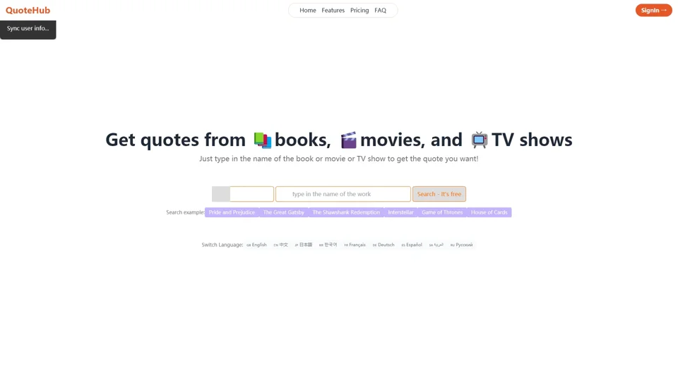 QuoteHub - Discover Famous Quotes from Movies, Books, TV Shows, and More|famous quotes|quotes finder