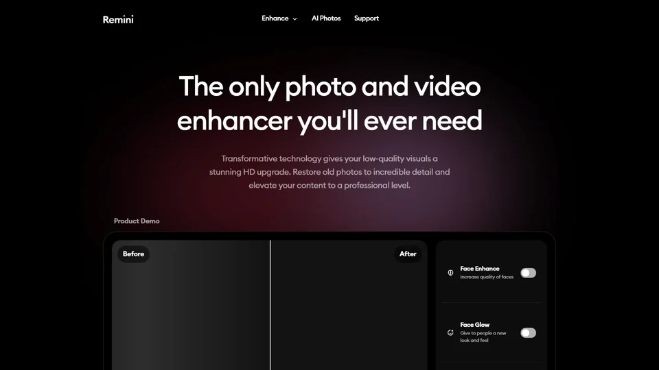Remini - AI Photo Enhancer