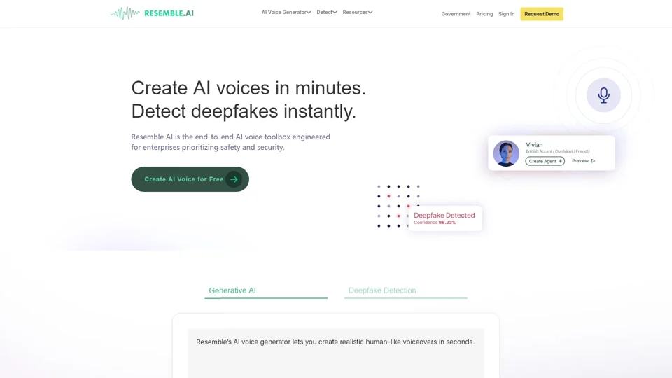 AI Voice Generator with Text to Speech and Speech to Speech