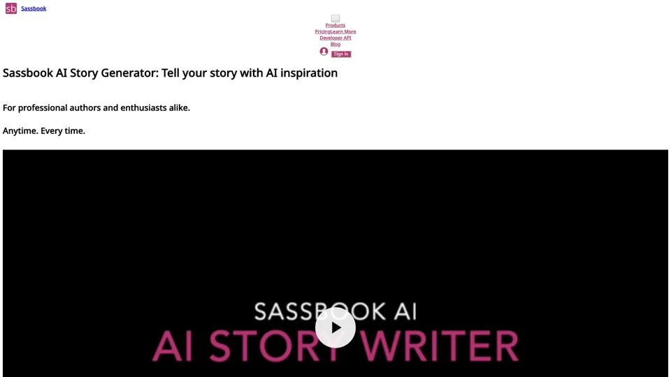 AI Story Creation

Deep Learning Writing | Unprecedented Creative Experience

One story, two stylesheets

Start writing from scratch

Let AI boost your creativity

Smart feedback & improvement suggestions

Multi-model comparison & optimization

Real-time interactive writing experience

From text to images

Stories on canvas

Customize your narrative styles

Courses & cases

to help create better works