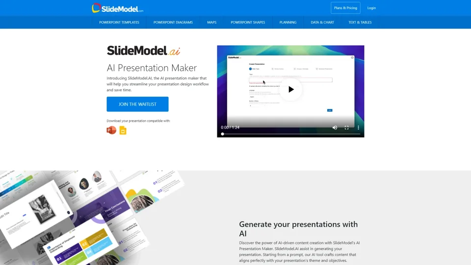 AI Presentation Maker by SlideModel