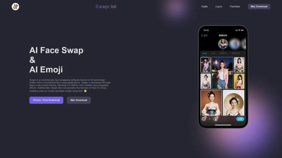 Swapr | AI Face Swap